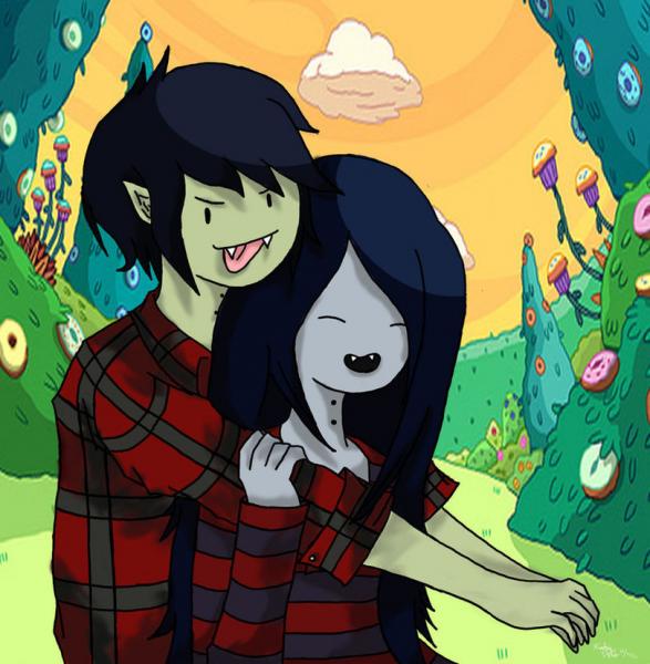 Фото Marshal and Marceline :3 Фото Marshal and Marceline :3